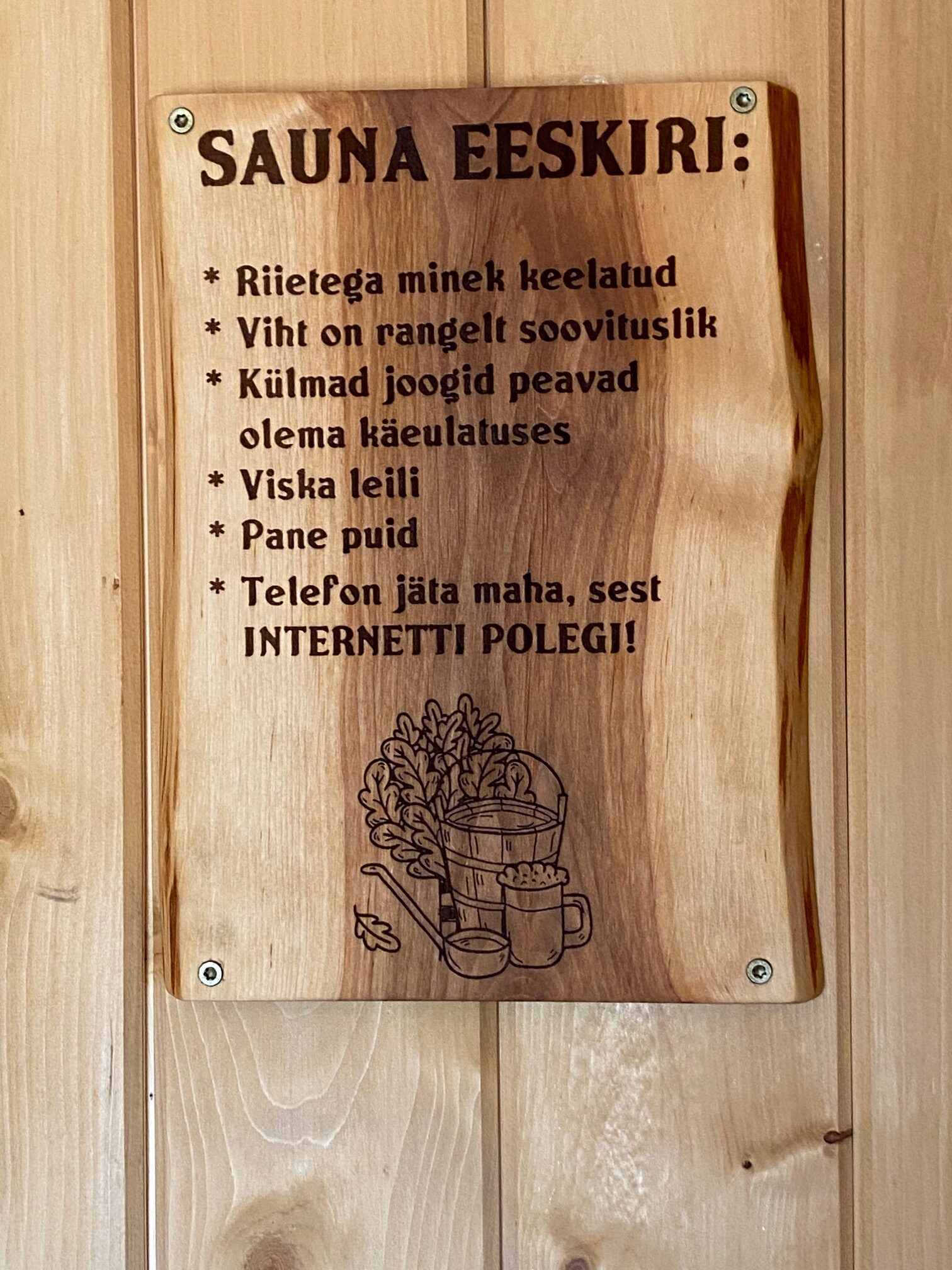 Sauna eeskiri